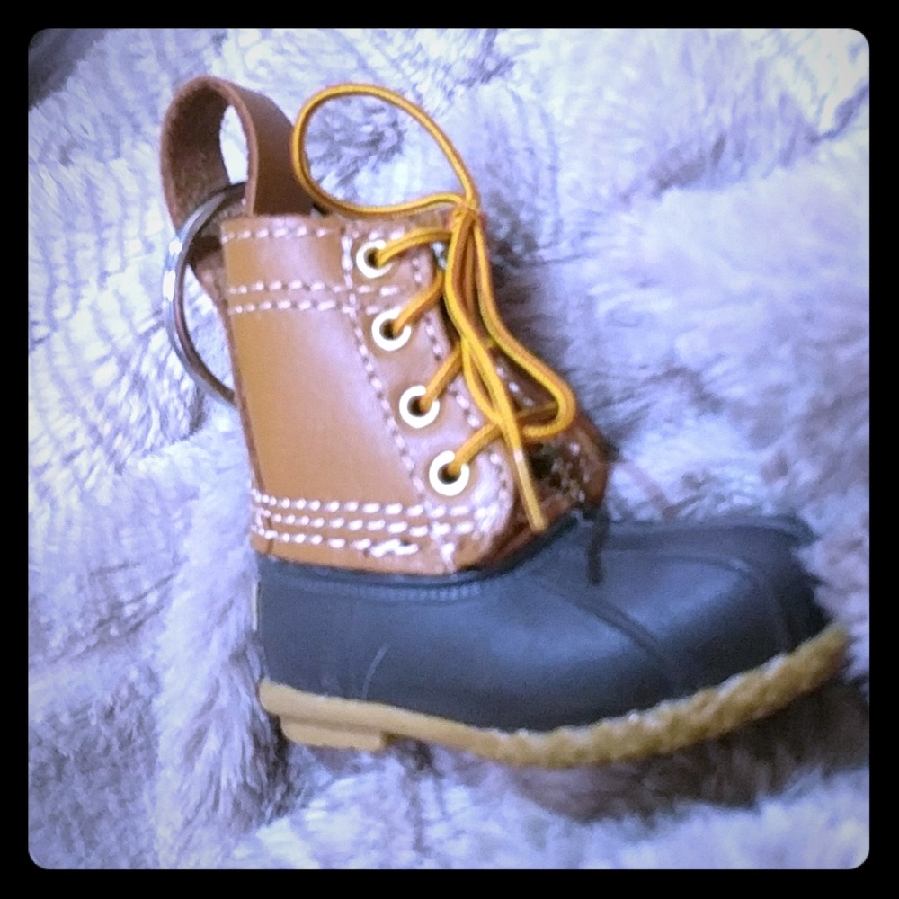 LL Bean Boot Keychain